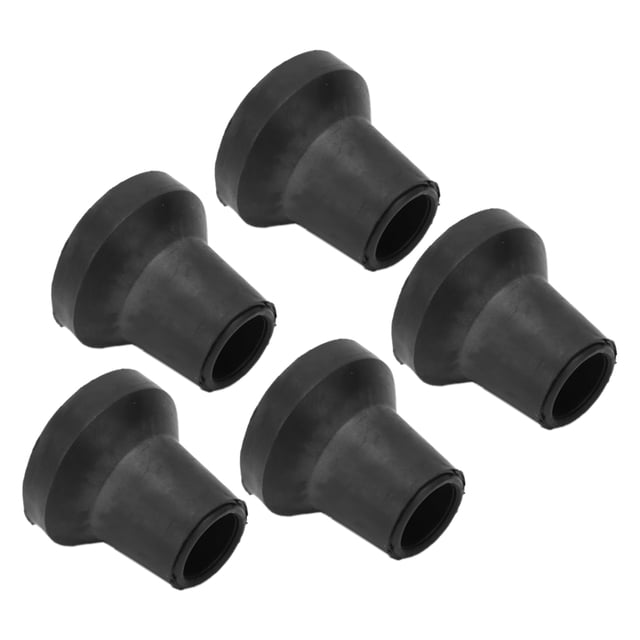 Puntas de bastón de goma NikouMX 5 piezas 14 mm antideslizante