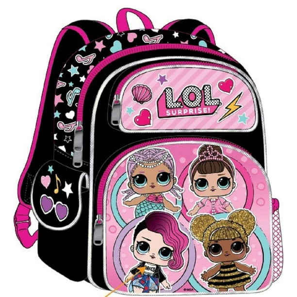 Grupo Ruz LOL Surprise Deluxe Backpack 16" Girls School Knapsack