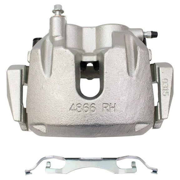 TRQ Front Right Brake Caliper w/Bracket Passenger Side Compatible with 2011-2019 Dodge Durango Jeep Grand Cherokee