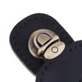 thumbnail image 3 of AMLESO Leather Bag Lock Fasteners Snap Buckles Clasps Replacement Purse Making Black, 3 of 8