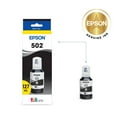 thumbnail image 3 of Epson 502 EcoTank Ink Ultra-high Capacity Black Bottle Works with ET-2750, ET-2850, ET-2980, ET-2988, ET-3750, ET-3760, ET-3850, ET-4850, and other select EcoTank models, 3 of 9