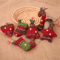 thumbnail image 3 of Colgante de Navidad colgante exquisito encantador de la chimenea de la tela para el hogar, 3 of 5