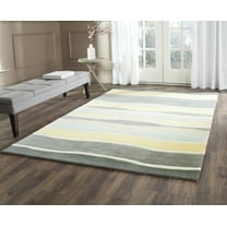 SAFAVIEH Soho Branislav Coastal Area Rug, Grey/Gold, 2' x 3'