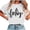 White, variant on ATOYSOY Plus Size T Shirts for Women Short Sleeve Tops Comfy Shirts Casual Holiday Top Crew Neck Graphic Print Festive Fashion Ladies Shirts (Red,L)