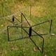 thumbnail image 2 of Durability Metal Camping Gear Organizers Stand Outdoor Waterproofed Stand Shelf for Backyard Gatherings Silver, 2 of 4
