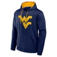 thumbnail image 2 of Men's Fanatics  Navy West Virginia Mountaineers Defender Dot Faded Primary Pullover Hoodie, 2 of 3