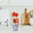 thumbnail image 4 of Kitchen Utensil Holder Countertop Storage Holder Blue And White Porcelain Cooking Utensils Holder, 4 of 8