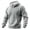 09#Light Gray, variant on Men's Hoodie Pullover Casual Hooded Sweatshirt Kangaroo Pocket Men's Hoodie Lightweight Pullover with Kangaroo Pocket Soft Waffle Knit Ideal for Casual Wear Weekend Travel Light Gray L
