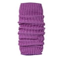 thumbnail image 1 of Kcodviy Women's Solid Color Foot Leg Warmers Party Thick Leg Women's Leg Warmers Plus Size Warmers Colored Fluorescent Wool Plus Size Leg Warmers Knitted Socks, 1 of 4