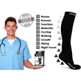 thumbnail image 4 of Medias de compresión Physix Gear Sport negras S/M para la circulación, 4 of 6
