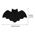 thumbnail image 3 of Dmlowu Halloween Decorations Door Mat, 16x24" Comfortable Non Slip Bat Bathroom Rugs, Quicker Dry Front Door Mat Outside Entrance for Halloween Decorations Outdoor & Indoor, 3 of 3