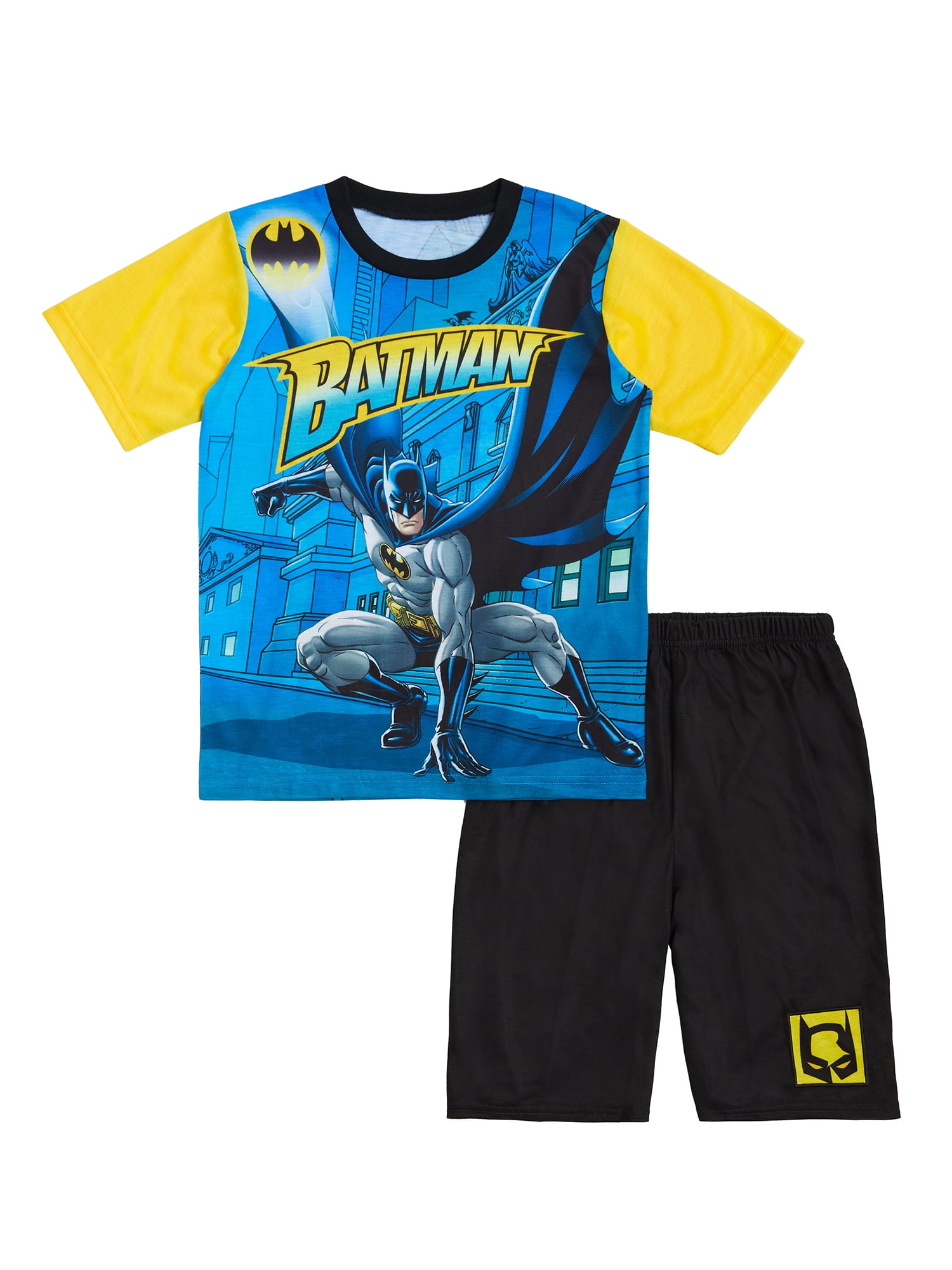Outdoor Sports Set BATMAN Warner Bros Shorts Set for Boys 2 Pack Drawstring Shorts