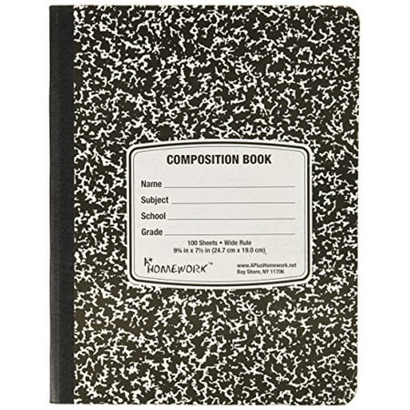 Marble composition books a homework 08 image