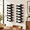 Black-2 Pack (12 Bottles), variant on 3-set 6 Tier Wall Mount Wine Rack Mounted Bottle Racks For Display And Storhanging Holder Living Room Kitchen Bar Cellar Rustic B