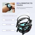 thumbnail image 6 of XIHAMA Waterproof Case for Galaxy Watch 6/FE/5/4/7 Screen Protector 44mm 40mm, [Anti-Fog] Tempered Glass Face Cover for Samsung Watch 6/FE/5/4/7 Accessories 44mm 40mm, 6 of 7