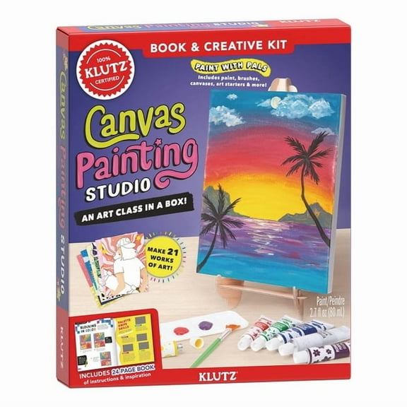 Canvas Painting Studio, (Hardcover)