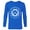 Navy, variant on Studios Deadpool & Wolverine Adamantium Katanas Logo- Long Sleeve T-Shirt for Men - Customized-Athletic Heather