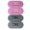 thumbnail image 1 of PINZAS PARA EL CABELLO TRU BARBER, PAQUETE DE 2 COLORES, 4 PIEZAS para hombres y mujeres, pinzas para el cabello de salón y barbero para peinar los soportes para el cabello (gris/rosa)., 1 of 5