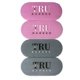 thumbnail image 1 of PINZAS PARA EL CABELLO TRU BARBER, PAQUETE DE 2 COLORES, 4 PIEZAS para hombres y mujeres, pinzas para el cabello de salón y barbero para peinar los soportes para el cabello (gris/rosa)., 1 of 5