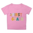 thumbnail image 5 of LILIYA First Day Of School Shirt Toddler Girl Preschool To 5th Grade Relaxed Fit Short Sleeve Shirts Cotton T-Shirt Party Gift Summer Clothes, 5 of 5