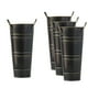 thumbnail image 5 of Cubo floral BLESIY Francés florero decoración de Metal maceta de almacenamiento Patio Negro, 5 of 8