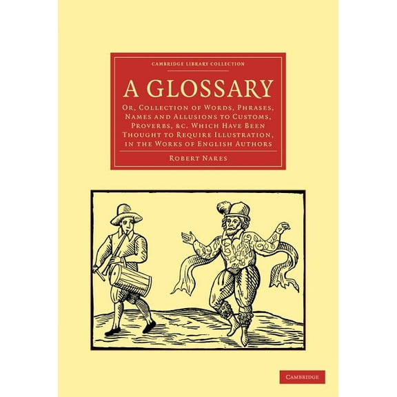 Cambridge Library Collection - Literary A Glossary, (Paperback)
