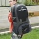 thumbnail image 3 of Mochila de senderismo ultraligera de nailon de 60 l, color negro, de gran capacidad y diseño transpirable para aventuras al aire libre, 3 of 5