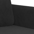 thumbnail image 5 of vidaXL 2 Piece Sofa Set Black Velvet, 5 of 6
