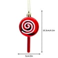 thumbnail image 3 of Fiudx Adornos para Árbol de Navidad, Juego de 5 Colgantes, Brillante Decoración Invernal, Fáciles de Colgar con Cuerda Incluida, Perfectos para Fiestas, Decoración Del Hogar, Bolsas de Regalo, 2 Copo, 3 of 3