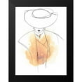 thumbnail image 2 of Vess, June Erica 15x18 Black Modern Framed Museum Art Print Titled - Fashion Splash III, 2 of 5