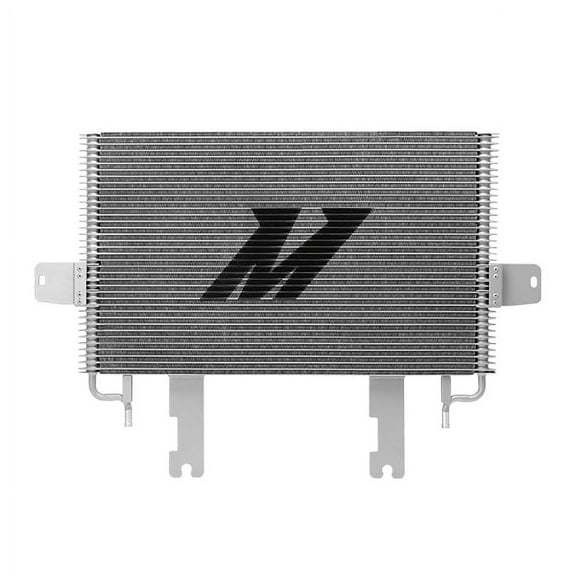 Mishimoto MMTC-F2D-03SL Transmission Cooler, Compatible with Ford Powerstroke 6.0L, 2003-2007, Silver