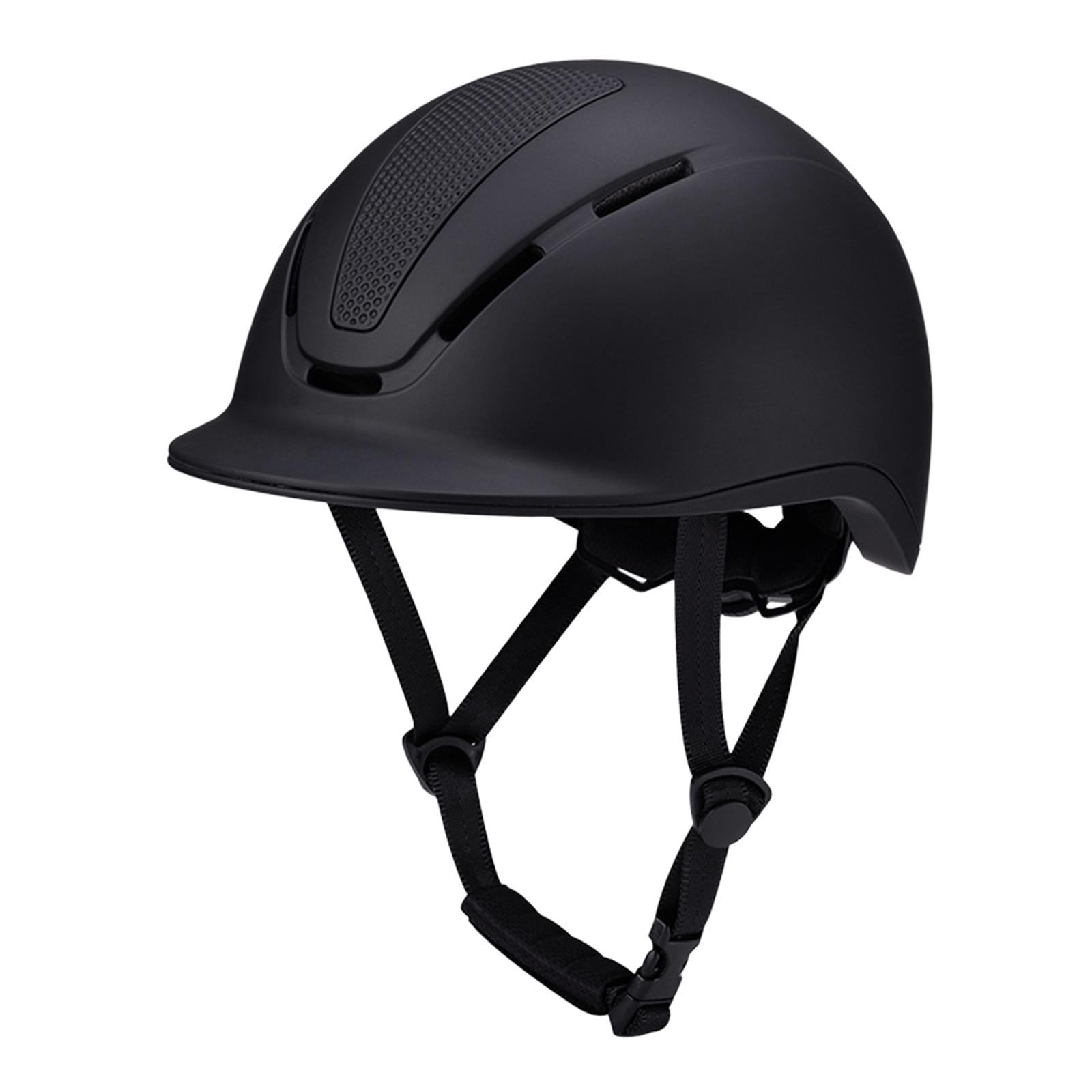 harayaa Equestrian Helmet Adjustable Equestrian Supplies Bike Helmet Horse Equipment black