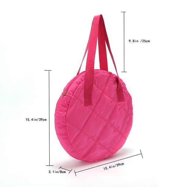 Bolsa de mano de otoño invierno con patrón de rombos, de hombro con cremallera para mujer y niña Ndcxsfigh Para Estrenar