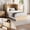 BeigeTwinBoho, variant on Twin Murphy Bed with Storage Drawer,Rustic & Scandinavian Style Foldable Bed Cabinet with Charging Station,Hideaway Paltform Panel Bed for Small Spaces,Guest Room,Office,Apartment,Golden Brown