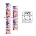 thumbnail image 6 of Yayeee Table Runner 70 inches Long Home Kitchen Dinning Party Decoration, Purple Colorful Circles, 6 of 7