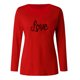 thumbnail image 2 of Camisetas de Cuello de la Tripulación de Manga Larga para los Hombres Estampadas Camisetas de Manga Larga para las Mujeres, Camiseta de Blusa Casual para Primavera Verano, 2 of 5