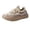 Khaki, variant on Breathable Lace Up Platform Casual Walking Shoes Comfortable Lightweight Sneakers for Everyday Wear Women's