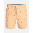 thumbnail image 5 of Laguna Men's Peached Volley Swim Trunks with Brief Liner, 7" Inseam, Sizes M-2XL, 5 of 5