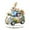 B, variant on AURIGATE Easter Bunny Acrylic Tabletop Decor, 6.9×7.9in Spring Rabbit Figurines for Home & Party Centerpiece