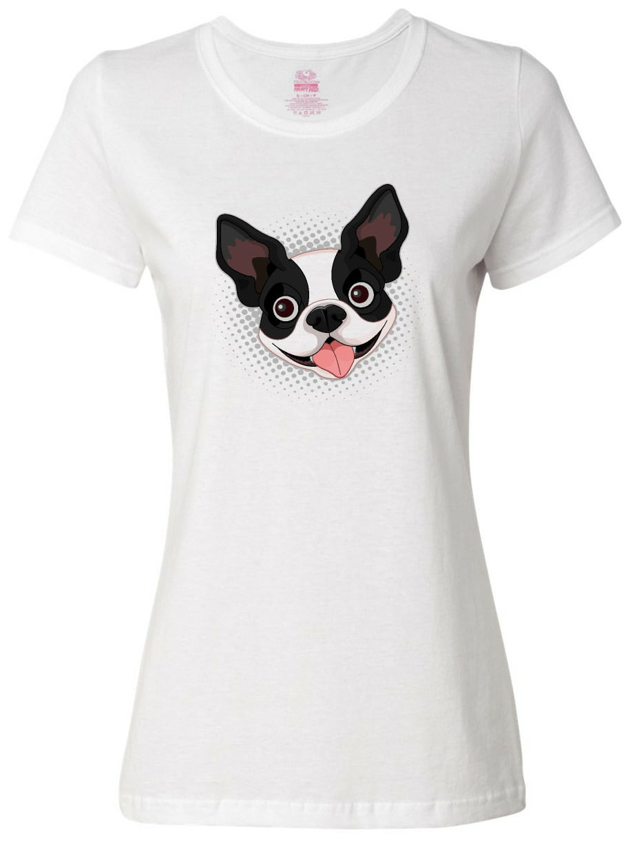 Clothing Womens Clothing Tops & Tees Polos Love My Boston Terrier Classic Women's Polo Shirt 