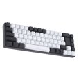 thumbnail image 1 of Clavier Mécanique V200, Clavier de Jeu Filaire Rétroéclairé RVB à 68 Touches, Clavier de Bureau Filaire USB Programmable Ergonomique et Compact pour Ordinateur Portable PC, Interchangeable à Chaud, 1 of 7