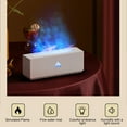 thumbnail image 3 of Colorful Flame 3D Fireplace Air Diffuser 320ml,Simulation, Scents Enhancement, Multiple Mode Selection, Automatic Power Off , for Bedroom Office, 3 of 7