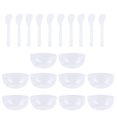 thumbnail image 1 of 10 tazones y cucharas transparentes para mezclar pegamento de Shengjike para manualidades infantiles, 1 of 5