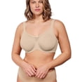 thumbnail image 2 of Jelly Bras for Women T Shirt Bra Padded Bra Plus Size Bras Soft Intentions Jelly Wireless Bra Supportive Bras Padded Bras Soft Bras Wide Comfortable Straps Supportive Lift And Shape Bra Beige, 2 of 9