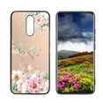 thumbnail image 1 of Compatible with LG K12 Plus Phone Case, Floral-Flowers-Cute19 Case Men Women, Flexible Silicone Shockproof Case for LG K12 Plus, 1 of 1