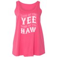 thumbnail image 1 of Land Of The Yee Home Of The Haw Womens Tank Top, 1 of 1