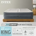 thumbnail image 2 of Intex 64953E Deluxe Dual Zone 22" King Air Mattress with Built In Air Pump, 2 of 7
