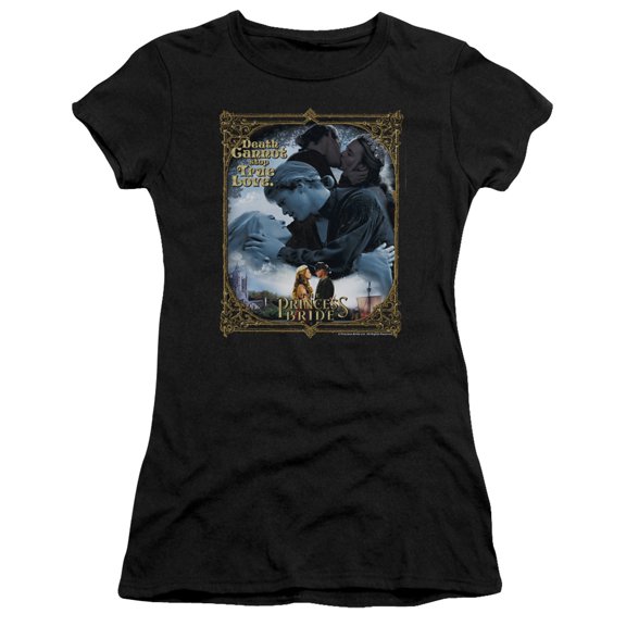 Princess Bride Timeless Junior Women's T-Shirt Sheer Black
