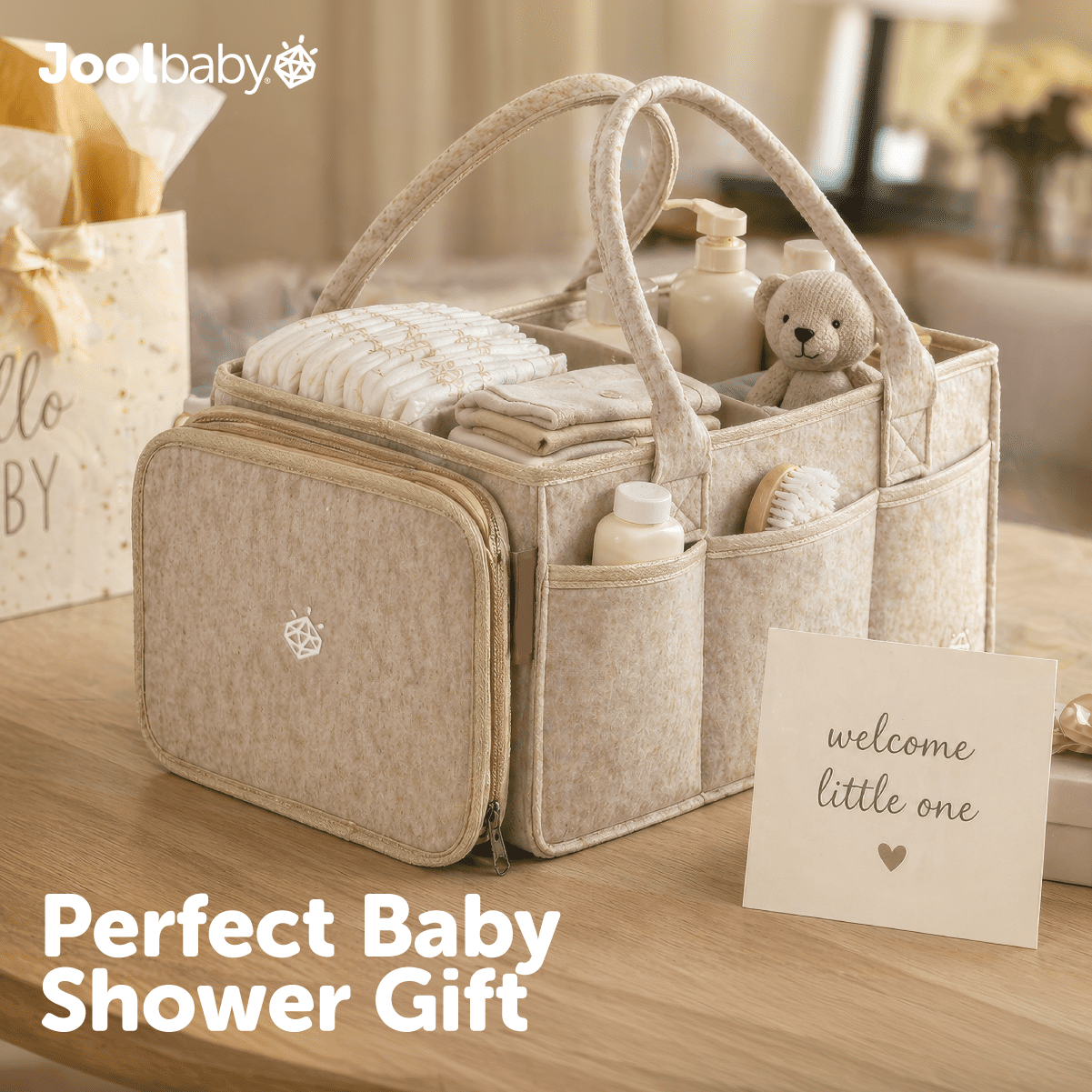 Jool Baby Tag-Along Diaper Caddy Organizer