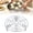 F, variant on Yooci 304 Stainless Steel Steamer Rack 27.5cm Round Cooling Rack for Cooking